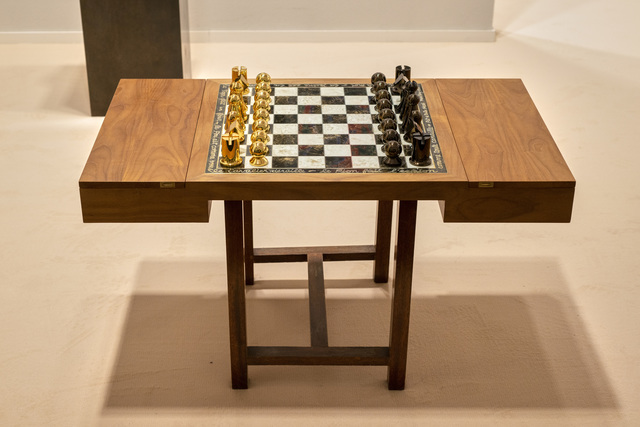 man ray chess set