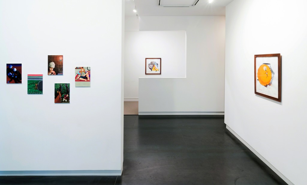 Set of five prints by Ralph Pugay, two works by Rachel Lord. Photo by Mario Gallucci. Set of five prints by Ralph Pugay, two works by Rachel Lord. Photo by Mario Gallucci.