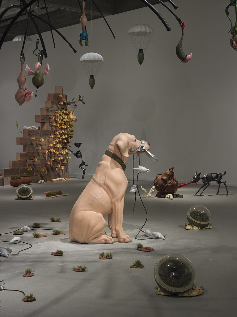 Installation view of "Eli Gur Arie: Growth Engines" at Tel Aviv Museum of Art (2016) Installation view of "Eli Gur Arie: Growth Engines" at Tel Aviv Museum of Art (2016)