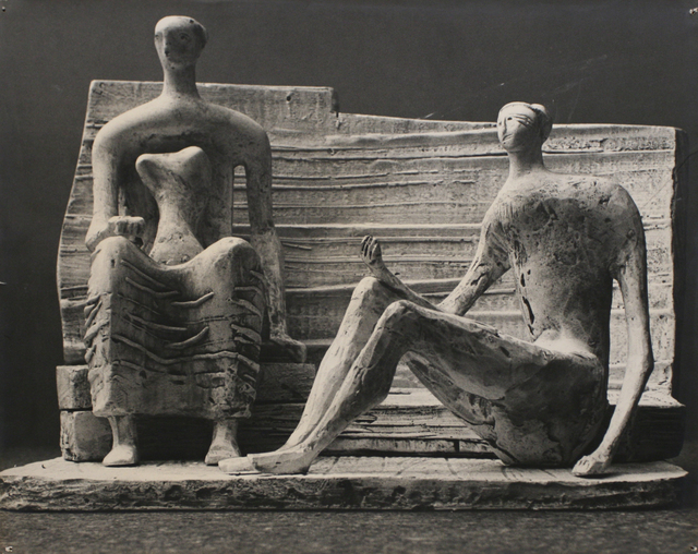 Henry Moore, ‘Preliminary Ideas for Unesco Sculpture’, 1956, Bruce Silverstein Gallery
