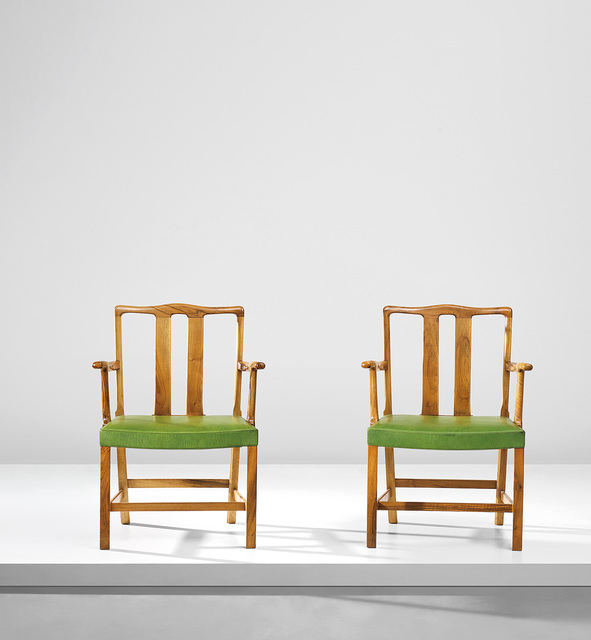 Ole Wanscher, ‘Pair of armchairs, model no 1764’, Phillips