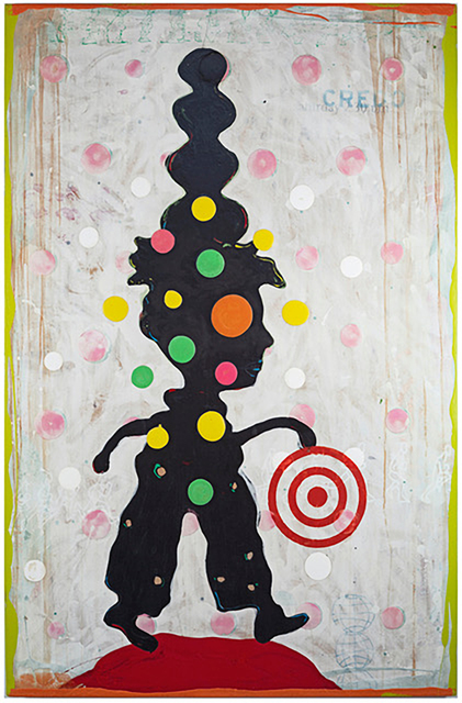 John Randall Nelson, ‘You're a Pampered Child’, 2020, Painting, Mixed media on panel, Sue Greenwood Fine Art