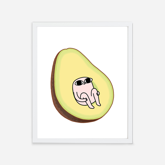 Ketnipz, ‘AVOCADO (11 x 14)’, 2018, Marcel Katz Art