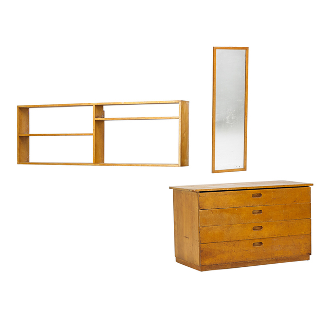 Marcel Breuer, ‘Chest Of Drawers, Shelf, and Mirror’, ca. 1938, Rago/Wright