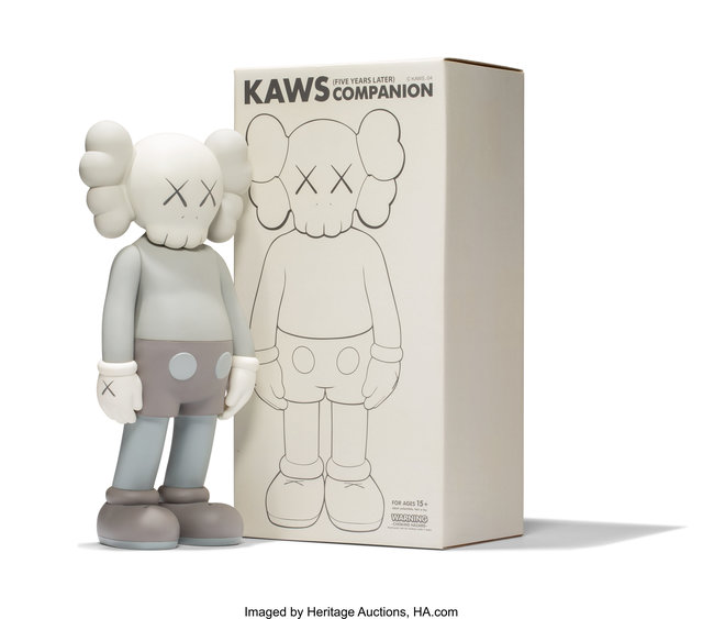 KAWS, ‘Five Years Later Companion (Grey)’, 2004, Heritage Auctions