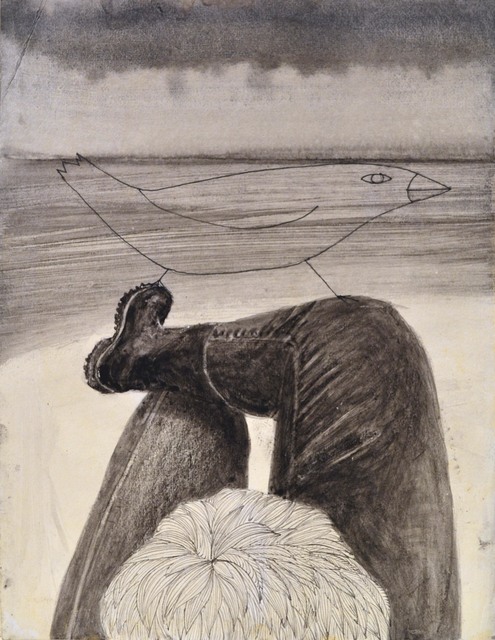 Hans Lemmen, ‘Untitled’, 2014, Drawing, Collage or other Work on Paper, Ink, pigment and casein on paper, Galería Artizar