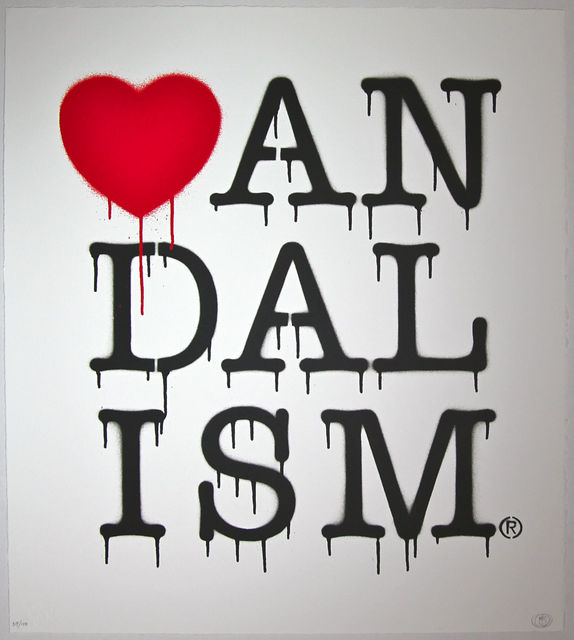Nick Walker, ‘Vandalism’, 2014, Print, Silkscreen on paper, Julien's Auctions