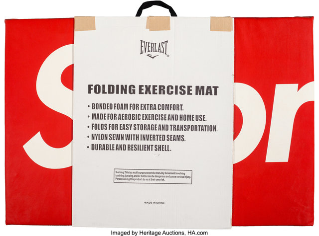 Supreme X Everlast Folding Exercise Mat 2017 Artsy