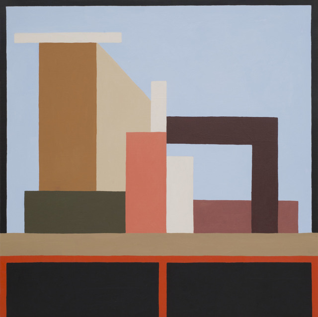 Nathalie Du Pasquier, ‘NORD’, 2020, Painting, Oil on canvas, Monica De Cardenas