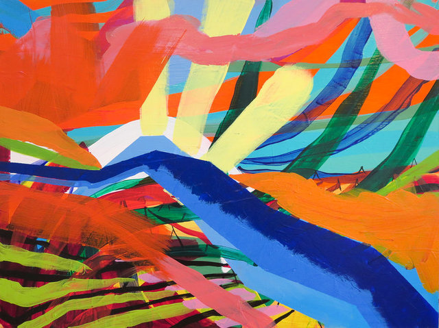 Krista Dedrick Lai, ‘Napscape 1’, 2017, Painting, Acrylic on panel, framed, InLiquid