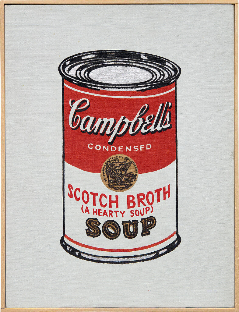Richard Pettibone - Andy Warhol, 'Scotch Broth Soup', 1962