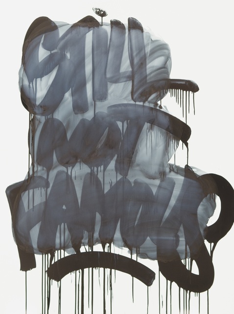 Thierry Furger, ‘GRAFFITI QUOTE NO. 2’, 2015, Painting, Ink and acid on alu, KOLLY GALLERY