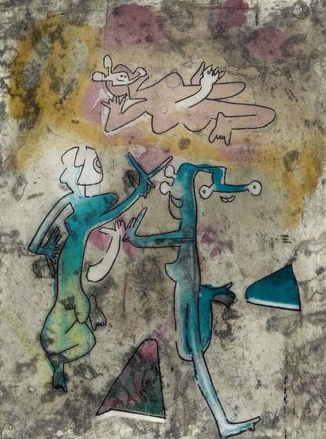 Roberto Matta, ‘Centre Noeuds, Plate VIII’, 1974, Print, Etching & Aquatint on Arches paper, Art Commerce
