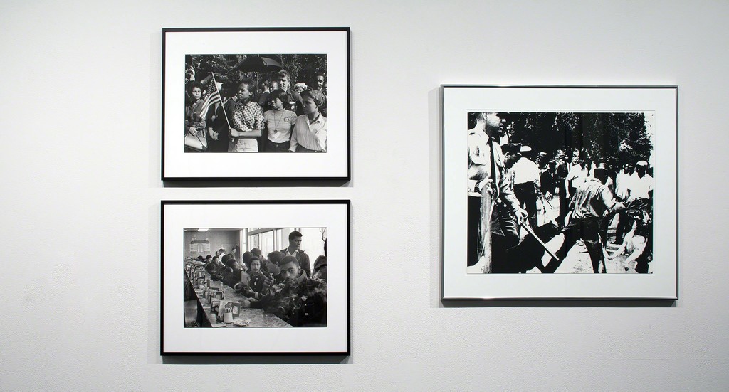 Installation view, "Hope and Anger — The Civil Rights Movement and Beyond," Tang Teaching Museum, 2014 Installation view, "Hope and Anger — The Civil Rights Movement and Beyond," Tang Teaching Museum, 2014