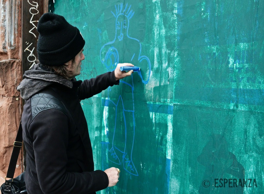 Richard Kurtz Street Drawing NYC 2018
Esperanza Projects Richard Kurtz Street Drawing NYC 2018
Esperanza Projects