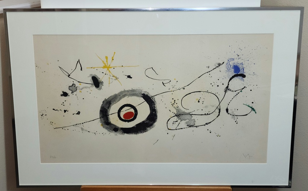 Joan Miró, Joan Miro La Fronde (The Slingshot), 1969, Etching (S)