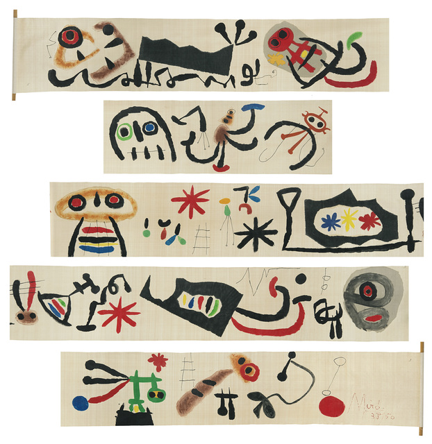 Joan Miró, ‘"Makemono"’, ca. 1956, Il Ponte