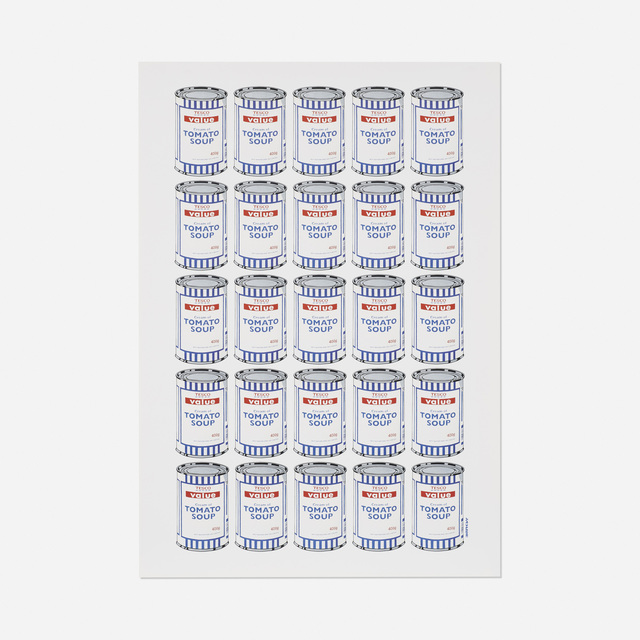 Banksy, ‘Soup Cans’, 2007, Rago/Wright
