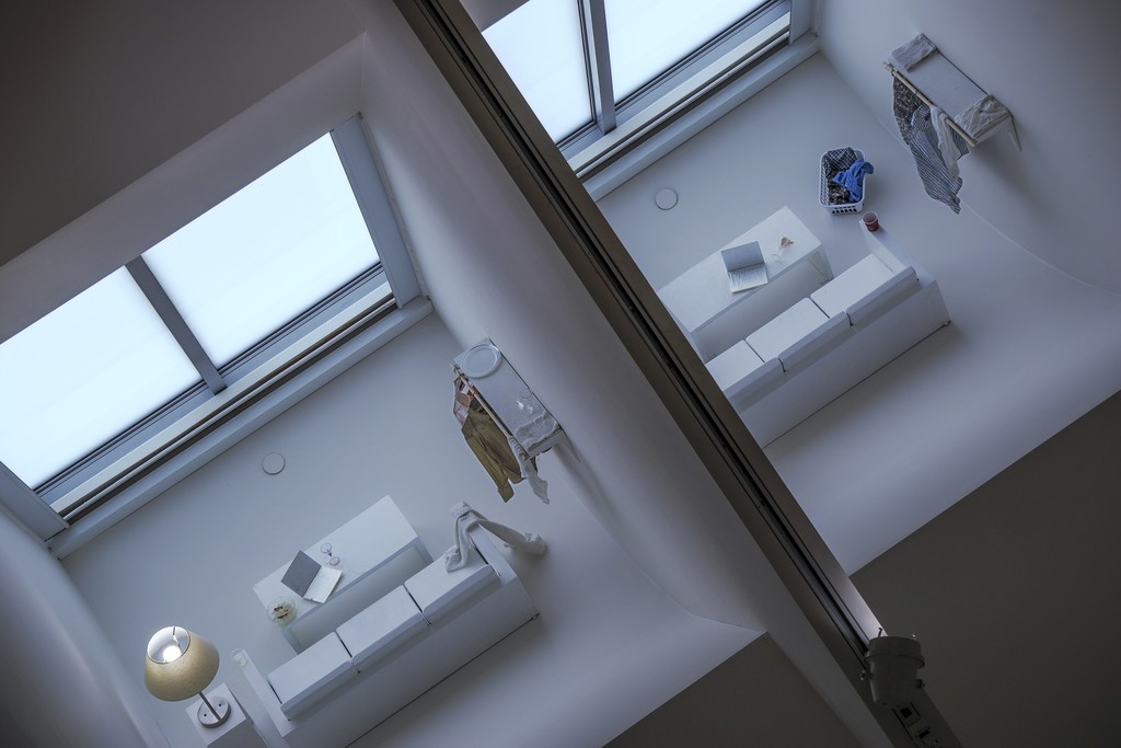 Samara Golden: A Trap in Soft Division, 2016; Installation view, Yerba Buena Center for the Arts. Courtesy the artist and Night Gallery. Photography by TK. Samara Golden: A Trap in Soft Division, 2016; Installation view, Yerba Buena Center for the Arts. Courtesy the artist and Night Gallery. Photography by TK.
