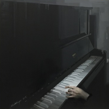 Mingze Ma, ‘The Ivory Keys NO.2 ’, 2016, Painting, Oil on Canvas, Parkview Green Art