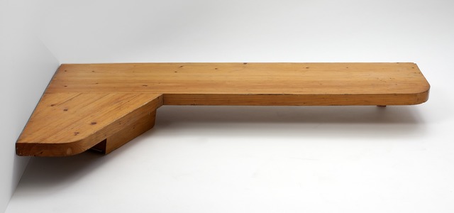 Charlotte Perriand, ‘Wall Mounted Corner Writing Table With Drawer’, ca. 1960, Maison Gerard