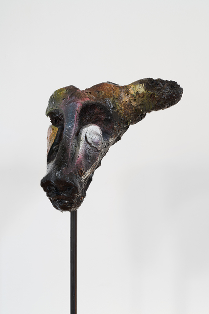 Sebastiano Sofia, ‘Bull’, 2019, Sculpture, Resin, wood, paint, polyurethane, Palazzo Monti