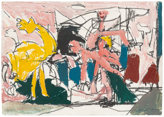 Robert Goodnough, ‘Abduction XII’, 1961, Hindman