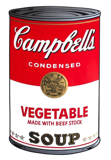 Andy Warhol, ‘Campbell's Soup I: Vegetable (FS II.48)’, 1968, Print, Screenprint on Paper, Revolver Gallery