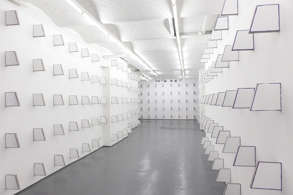 Installation shot, Finbar Ward, 'In Absence', 2016 Installation shot, Finbar Ward, 'In Absence', 2016