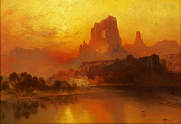 Thomas Moran, ‘The Golden Hour’, 1875, Blanton Museum of Art