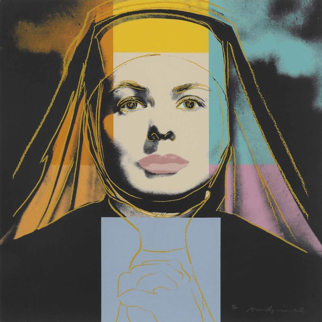 Andy Warhol, ‘The Nun, from: Ingrid Bergman’, 1983, Print, Screenprint in colours on Lenox Museum Board, Christie's