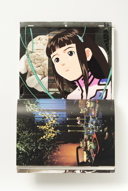 Elliott Jun Wright, ‘Exotic Integration’, 2017, Books and Portfolios, Epson UltraChrome on animation cel, Architectural Digest July ‘88, Empty Gallery