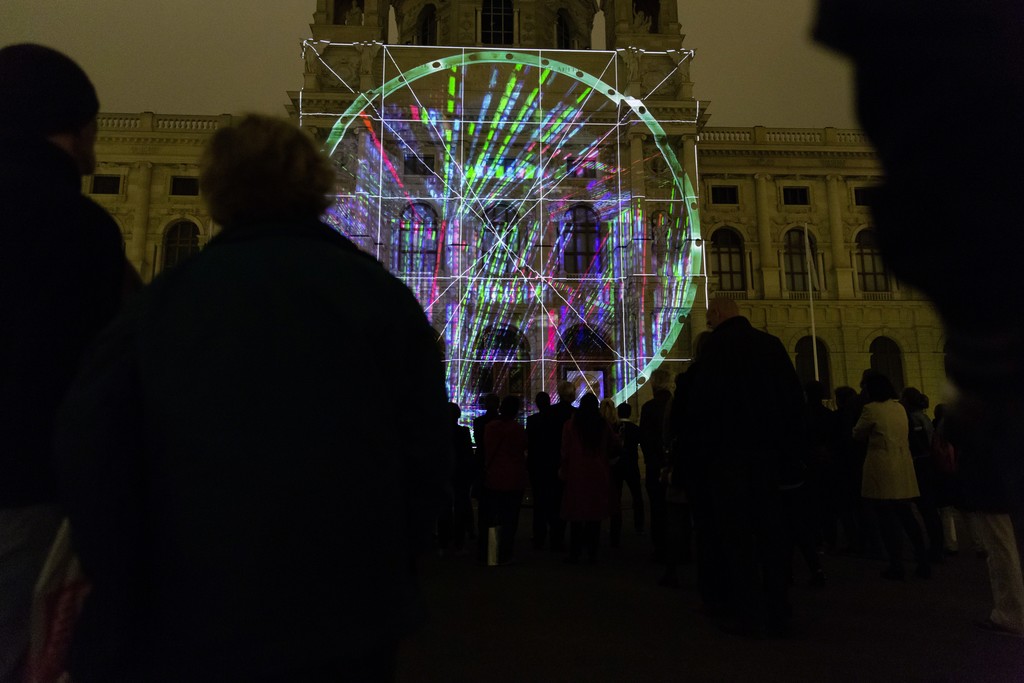 AROTIN & SERGHEI, "INFINITE SCREEN – The Babel Tower", Kunsthistorisches Museum Vienna, 2016, Courtesy: museum in progress (www.mip.at) AROTIN & SERGHEI, "INFINITE SCREEN – The Babel Tower", Kunsthistorisches Museum Vienna, 2016, Courtesy: museum in progress (www.mip.at)