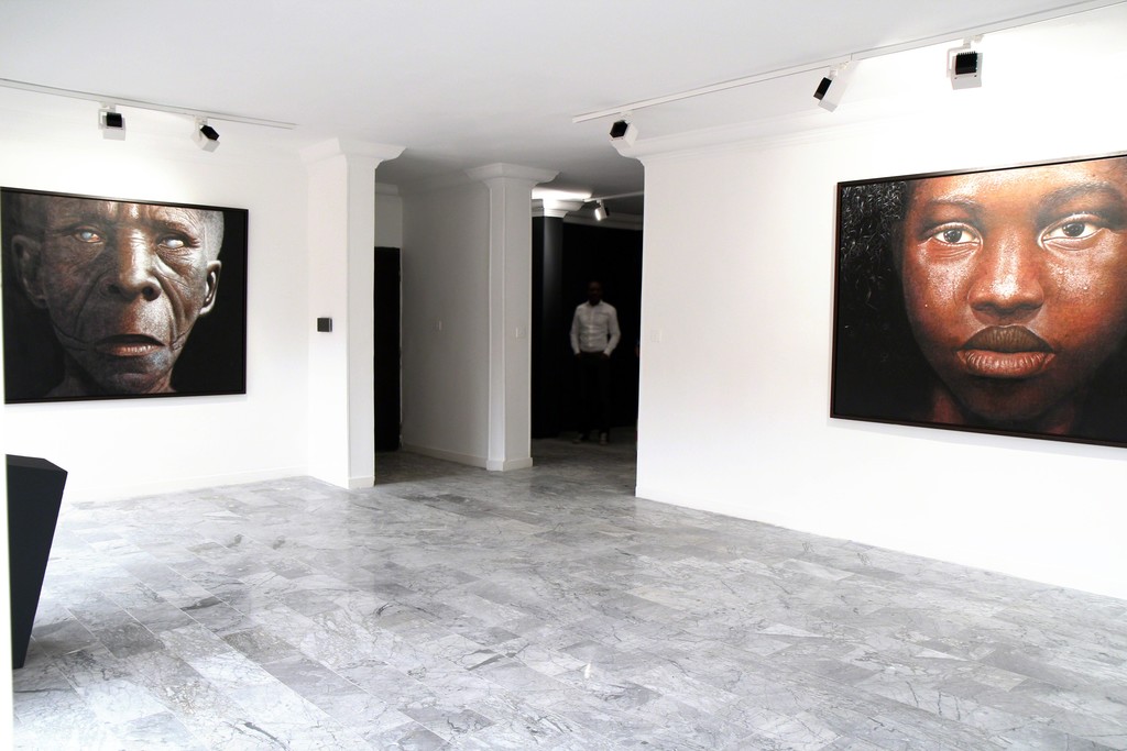 Installation shot | Babajide Olatunji - Tribal Markings | TAFETA projects, Lagos Installation shot | Babajide Olatunji - Tribal Markings | TAFETA projects, Lagos
