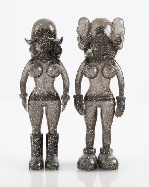 KAWS, ‘The Twins (Glitter) (two works)’, 2006, Sculpture, Cast vinyl, Heritage Auctions