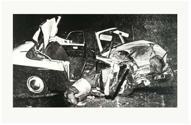 Andy Warhol, ‘Car Crash ’, 1978-1979, Print, Unique screenprint on paper, Leila Heller Gallery