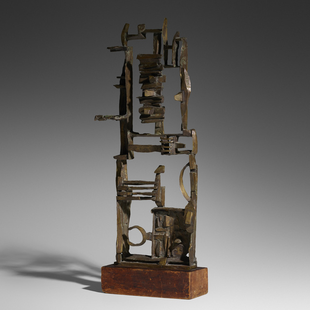 Dorothy Dehner, ‘Untitled’, 1962, Sculpture, Cast bronze, pine, Rago/Wright
