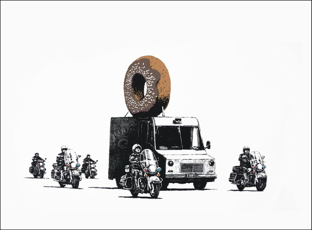 Banksy, ‘Donuts (Chocolate) ’, 2009, Puccio Fine Art