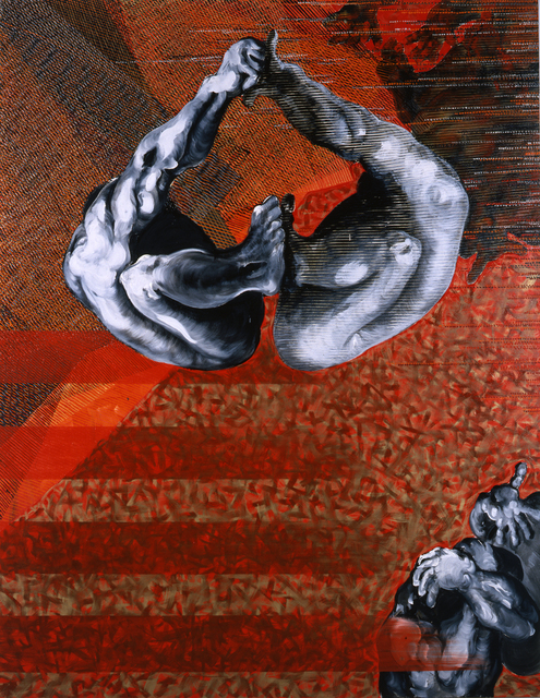Michiko Itatani, ‘"Untitled" Painting from High-Point Contact A-2’, 1991, Zhou B Art Center