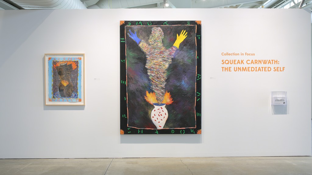 Squeak Carnwath: The Unmediated Self, installation view, di Rosa collection, Napa. Photo: Wilfred J. Jones Squeak Carnwath: The Unmediated Self, installation view, di Rosa collection, Napa. Photo: Wilfred J. Jones