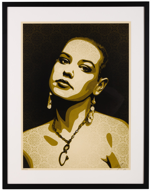 Shepard Fairey (OBEY), ‘Jessica’, 2009, Chiswick Auctions