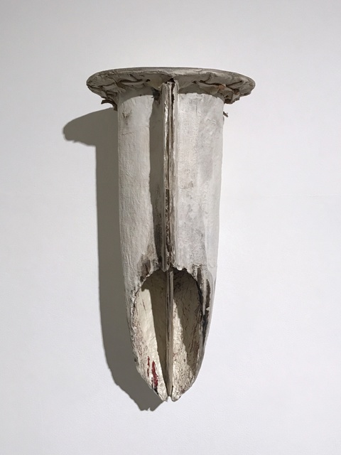 Yoshinobu Nakagawa, ‘Light Pot #1’, 2020, Sculpture, Cotton, acrylic, pigment, beeswax, cowhide and thread on hand-made paper, Taguchi Fine Art
