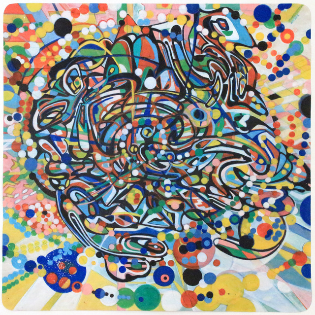 Ati Maier, ‘Shapeshifter’, 2015, Drawing, Collage or other Work on Paper, Ink, woodstain on paper, Pierogi