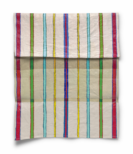 Carly Glovinski, ‘Stripy Towel’, 2017, Morgan Lehman Gallery