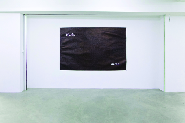 Marco Godinho, ‘Black Ocean’, 2015, Drawing, Collage or other Work on Paper, Ballpoint pen (black) on paper, Sapar Contemporary