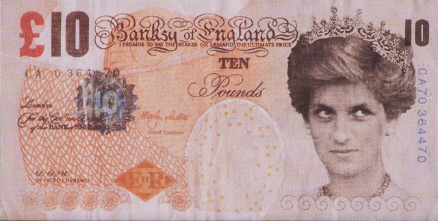 Banksy, ‘Di-faced Tenner, 10 GBP Note’, 2005, Rago/Wright