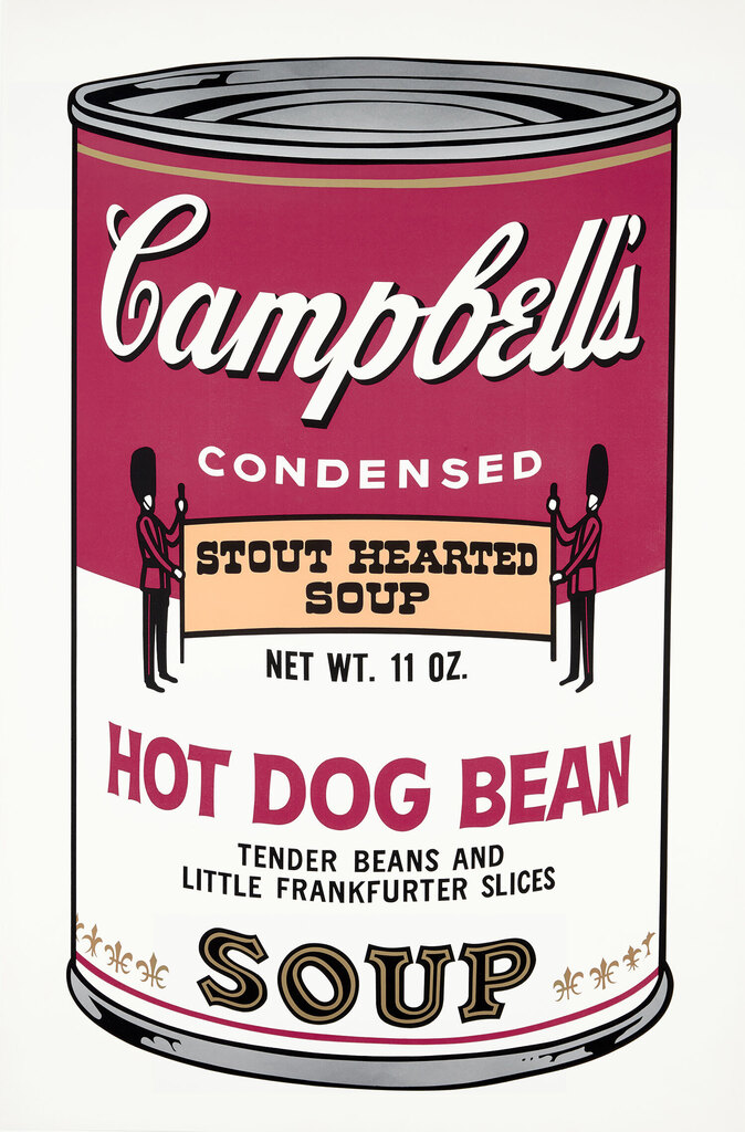 Andy Warhol - Hot Dog Bean, from Campbell's Soup II (F. & S. 59)