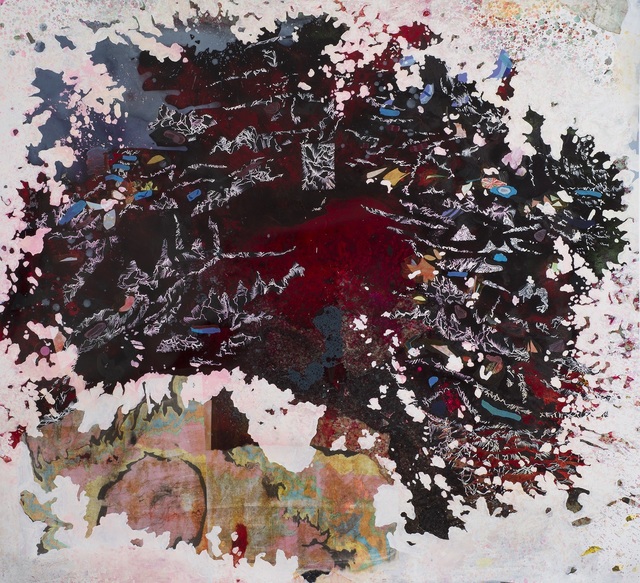 Katherine Tzu-Lan Mann, ‘Dunhuang 2’, 2016, Painting, Acrylic and ink on paper, Morton Fine Art
