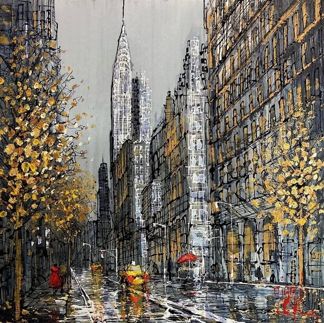 Nigel Cooke (b.1960), ‘New York Dreams’, 2020, Painting, Acrylic on aluminium panel, Reem Gallery