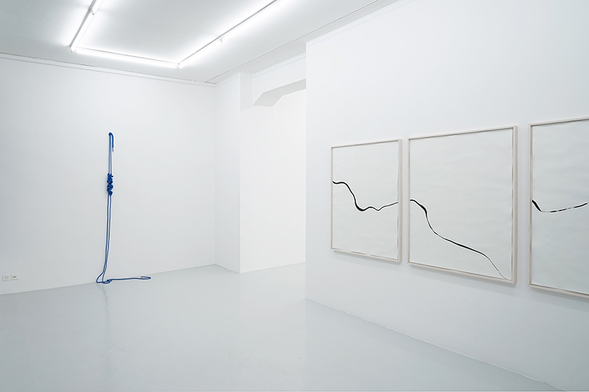 Franziska Furter: Waves and Particles, Installation view, Lullin + Ferrari, Zurich, 2018 Franziska Furter: Waves and Particles, Installation view, Lullin + Ferrari, Zurich, 2018